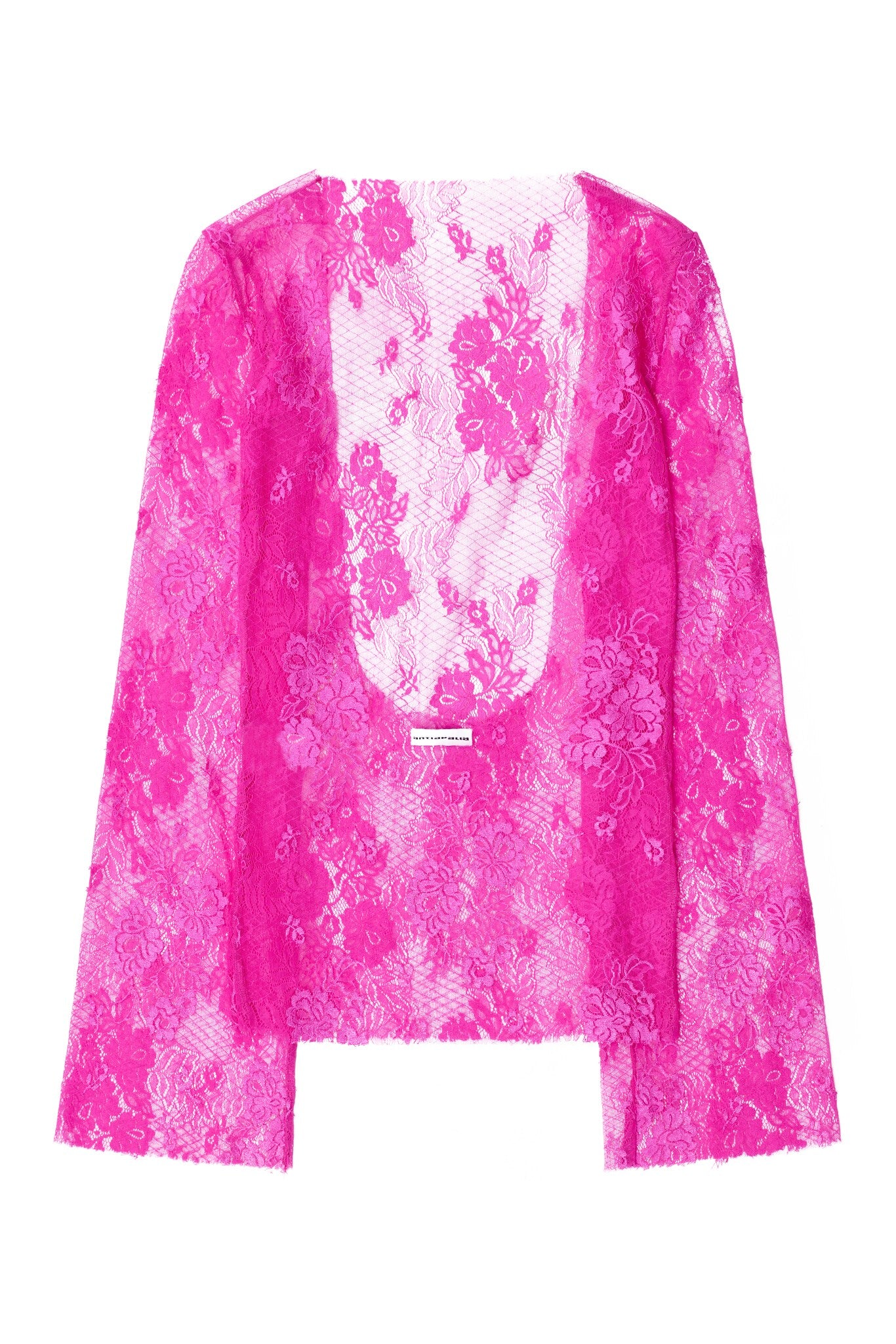 TOP V BACK MAGENTA PIZZO