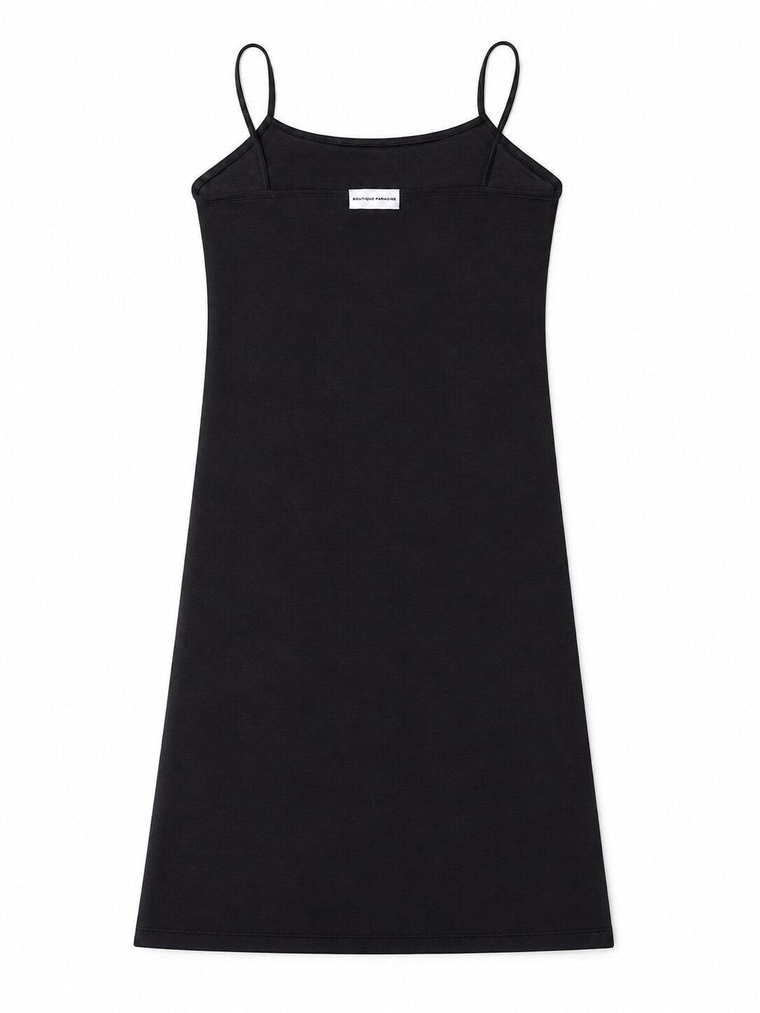 TANK TOP BLACK SEMI TRANSPARENT